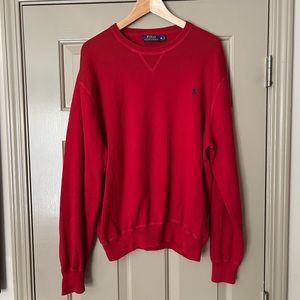Polo by Ralph Lauren Vintage Red Sweater XL